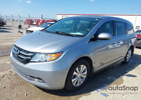 2016 Honda Odyssey Ex-L from USA, damaged, VIN 5FNRL5H62GB118308